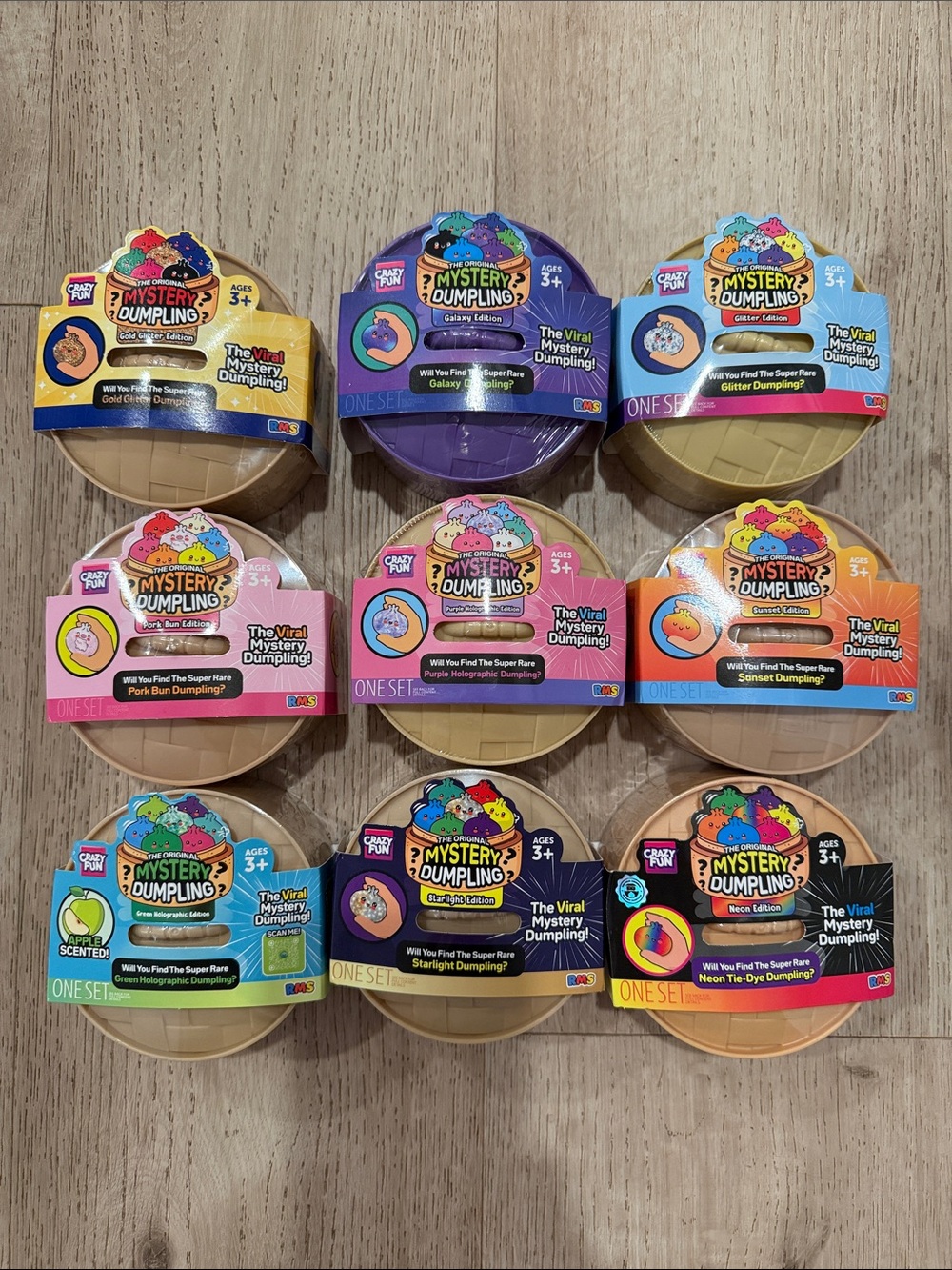 RMS Mystery Dumplings Lot Of 9